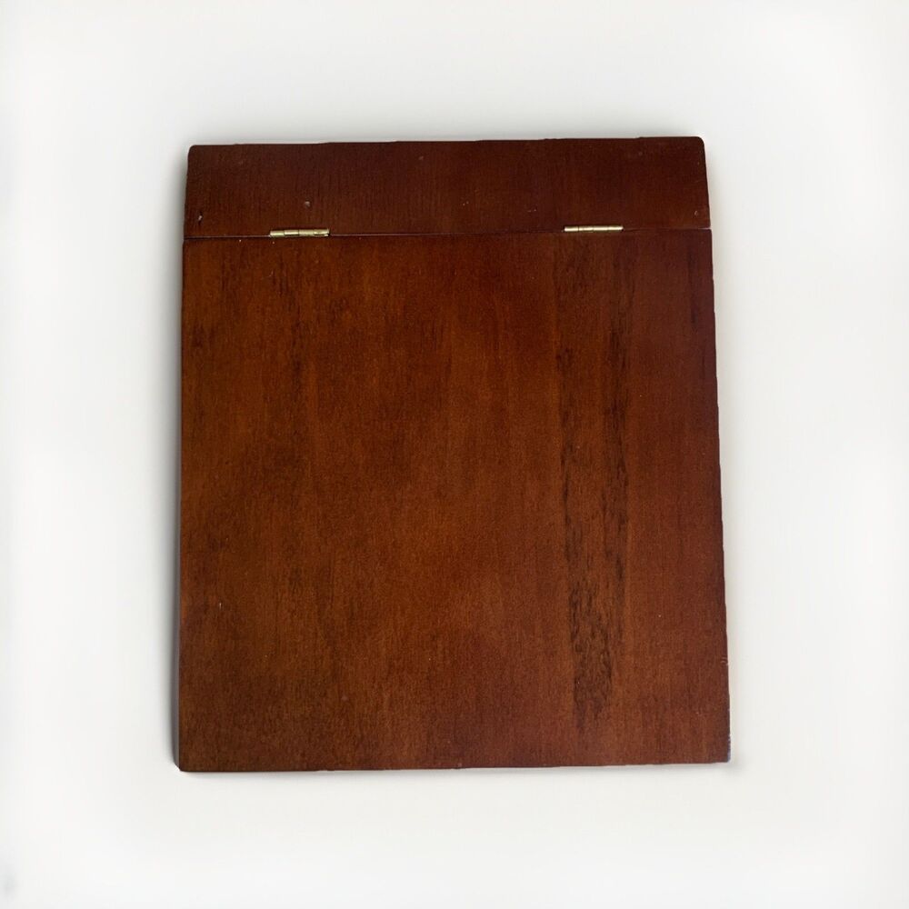 Vtg The Bombay Company Writer's Edge Portable Lap Desk Wooden Storage Box